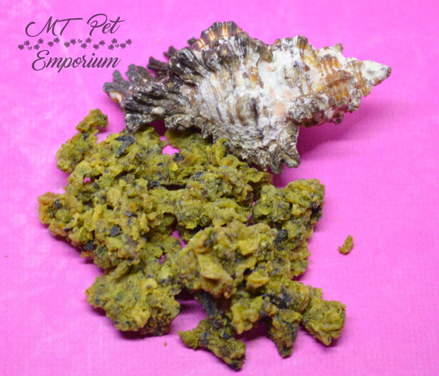 Pepper and Shroom Scrambled Eggs - Hermit Crab Food