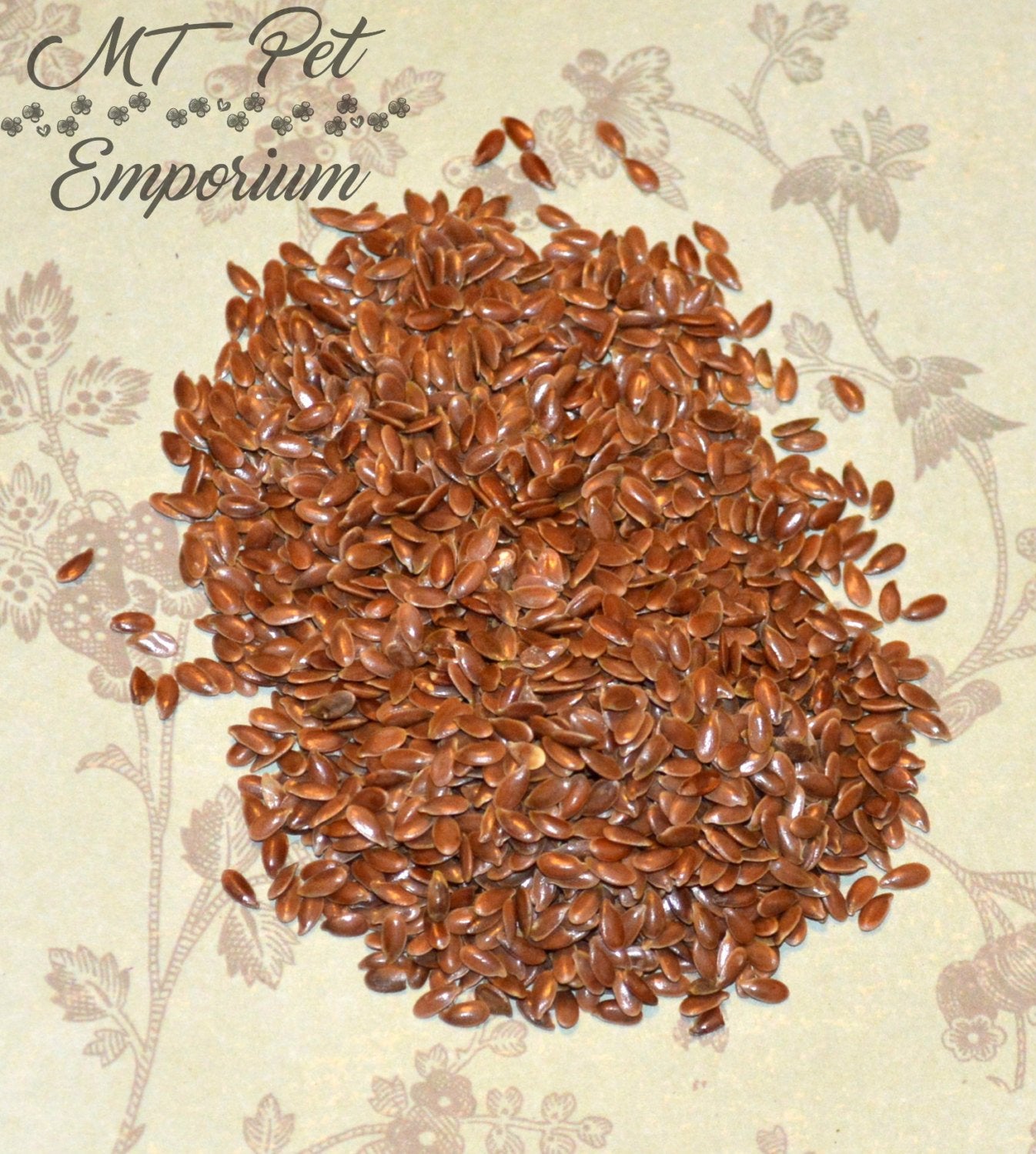Organic Whole Flaxseed - Hermit Crab Food