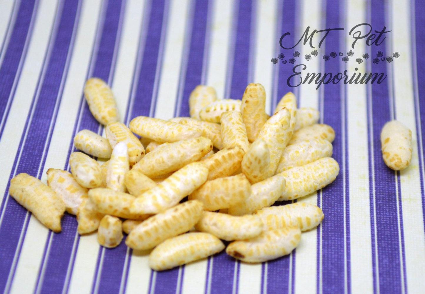 Organic Rice Puffs - Hermit Crab Food
