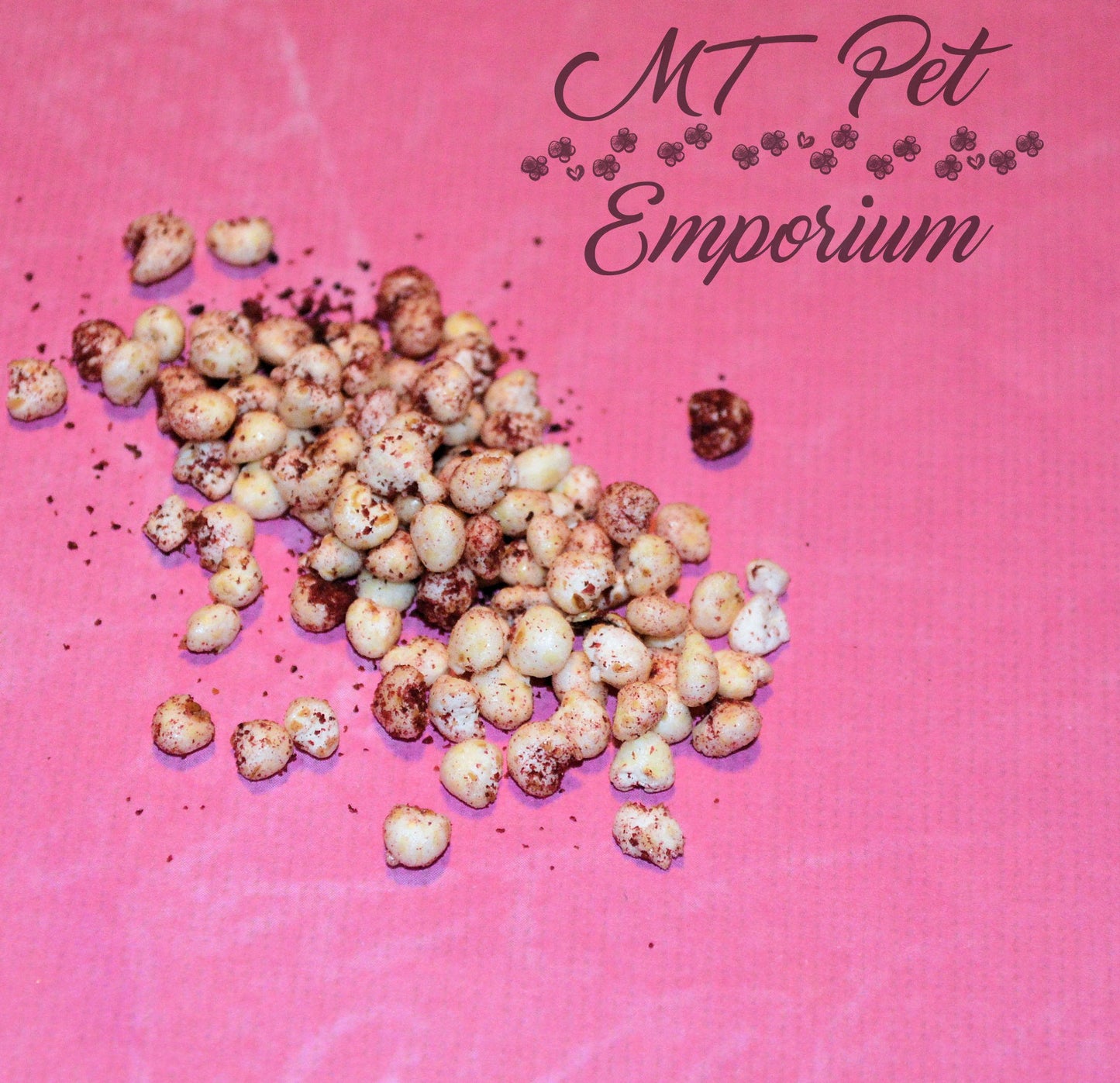 Cranberry Puffs - Hermit Crab Food