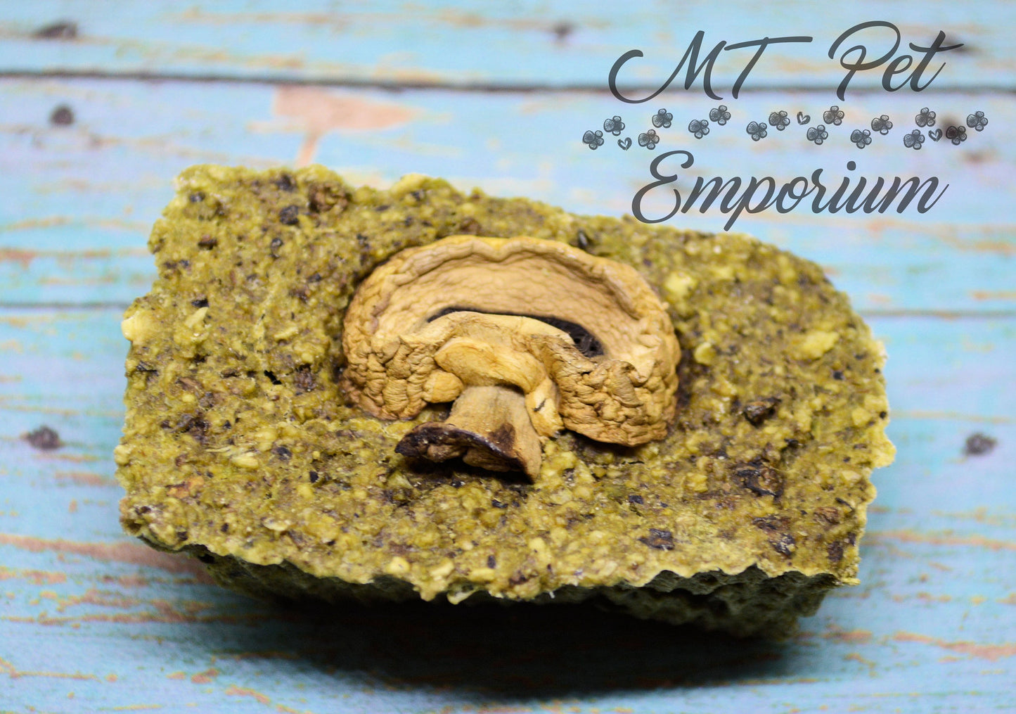 Spicy Steak and Mushroom Loaf - Hermit Crab Food