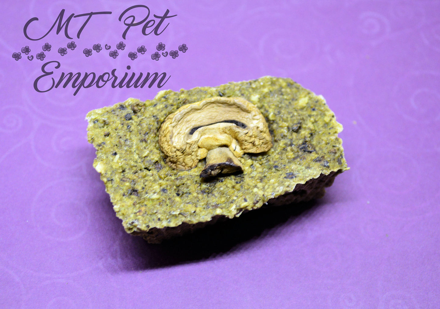 Spicy Steak and Mushroom Loaf - Hermit Crab Food