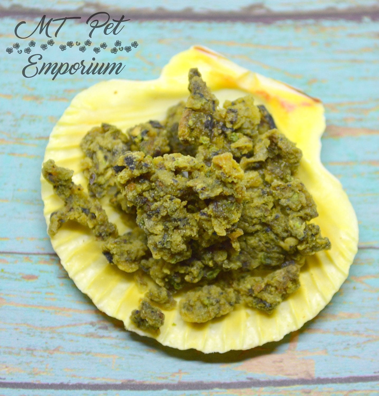 Pepper and Shroom Scrambled Eggs - Hermit Crab Food