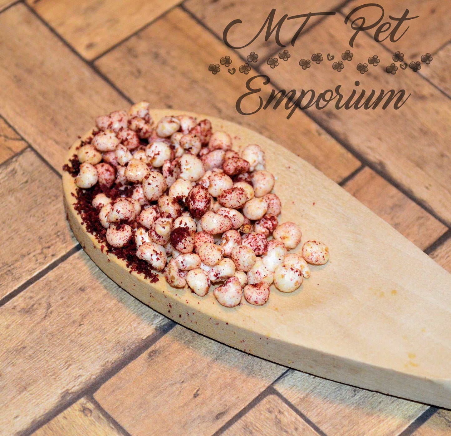 Cranberry Puffs - Hermit Crab Food