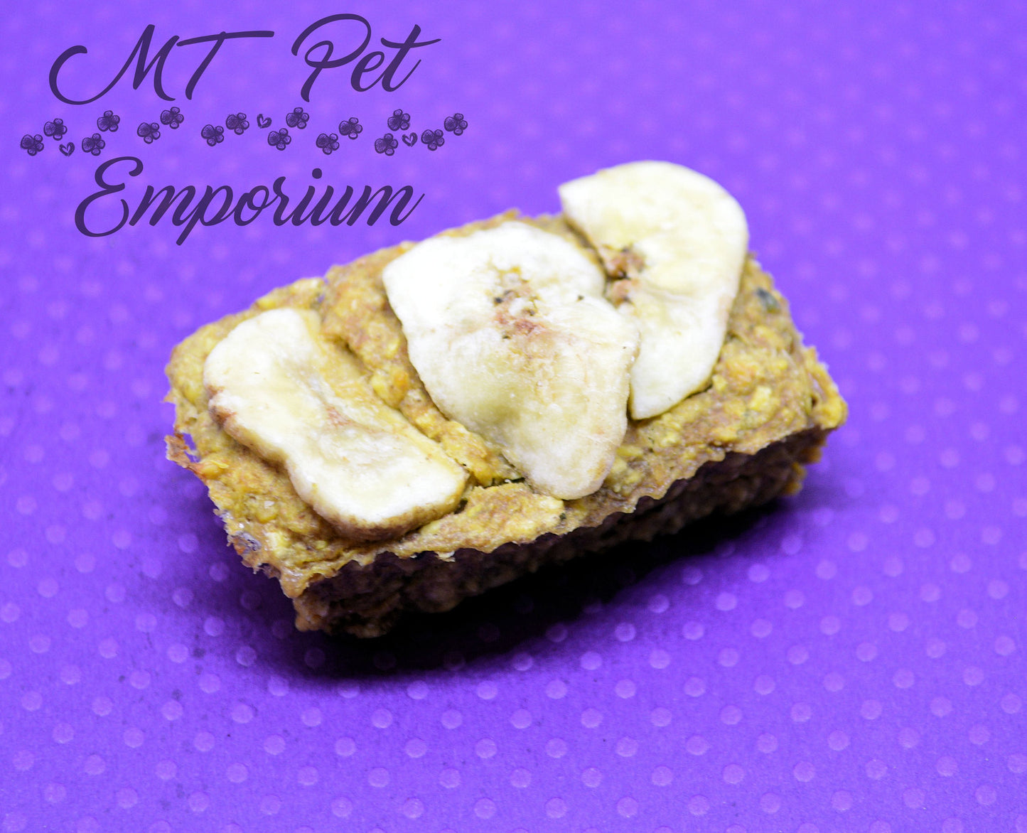 Banana Pumpkin Bars - Hermit Crab Food