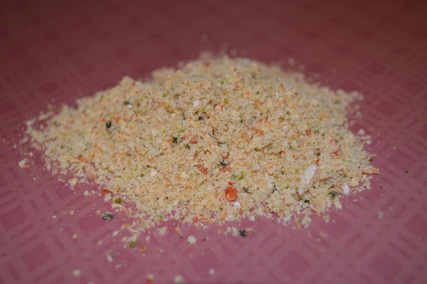 Shrimp and Veggie Dinner - Hermit Crab Food