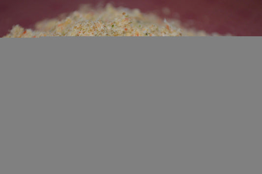 Shrimp and Veggie Dinner - Hermit Crab Food