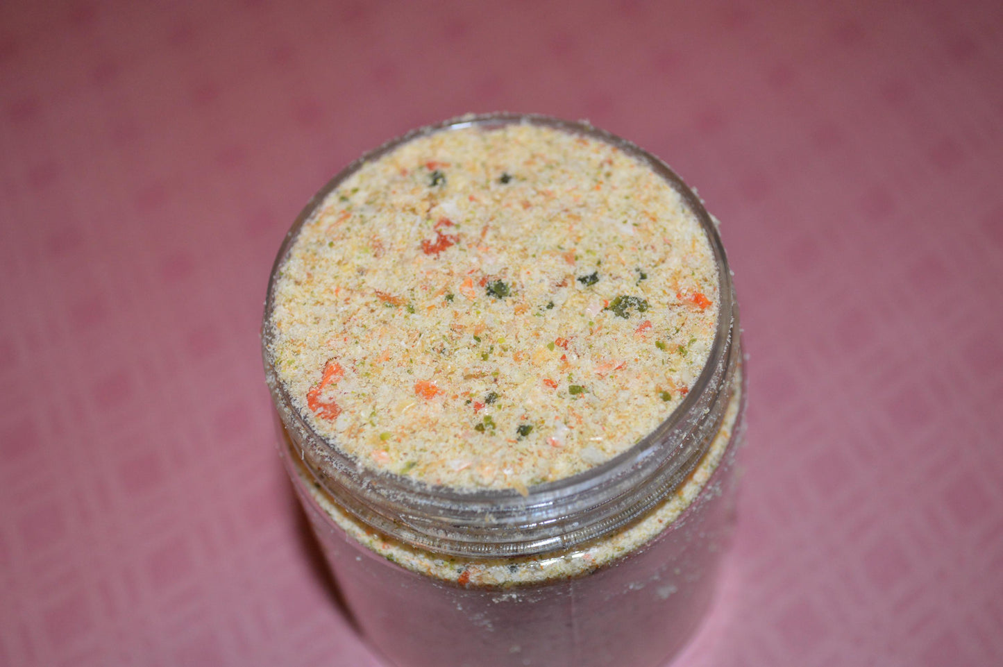 Shrimp and Veggie Dinner - Hermit Crab Food