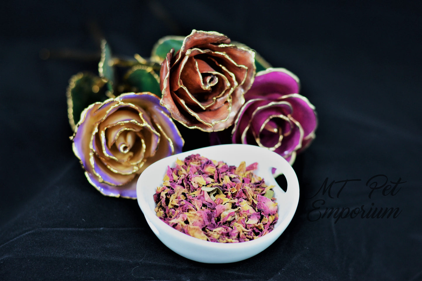 Organic Rose Buds and Petals - Hermit Crab Food