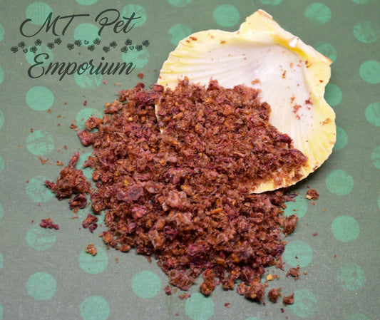 Raspberries Ground- Hermit Crab Food