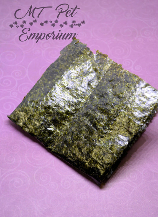 Nori Seaweed - FREE for orders $5.00 and over. (After all discounts and before shipping, ONE FREEBIE PER SHIPMENT.)