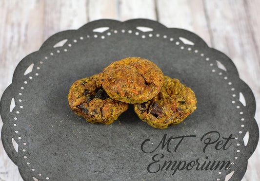 Chunky Mushroom Omelet- Hermit Crab Food