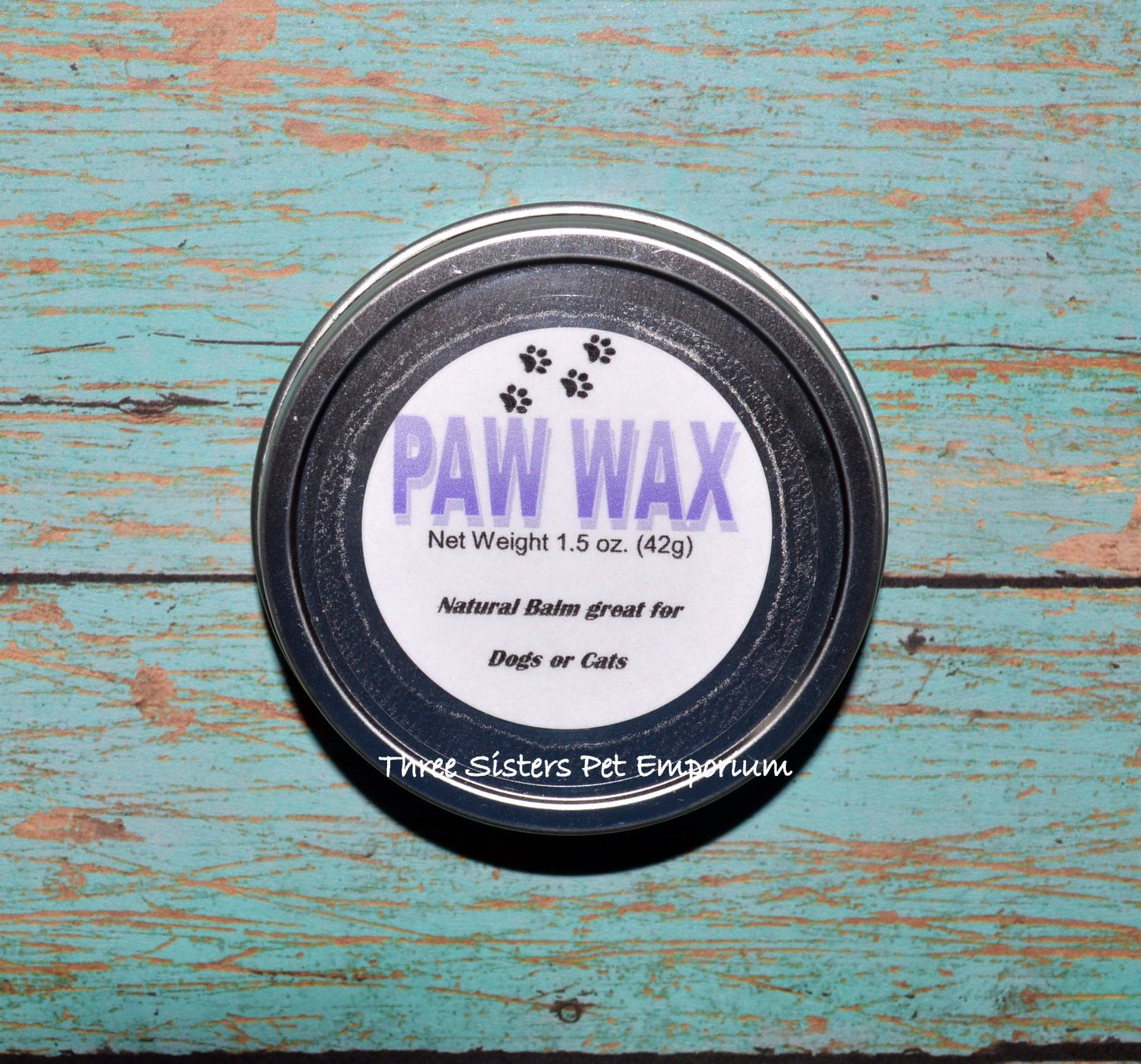 Paw Wax- For Dogs and Cats- Homemade Natural Balm - Feet and Nose - Mans best friend