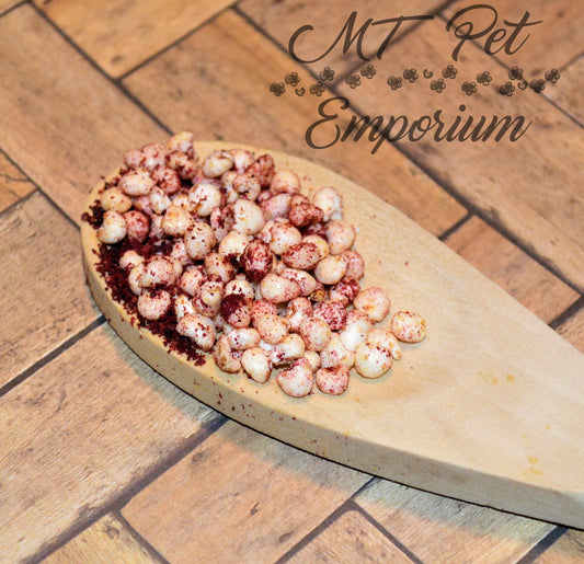 Cranberry Puffs - Hermit Crab Food
