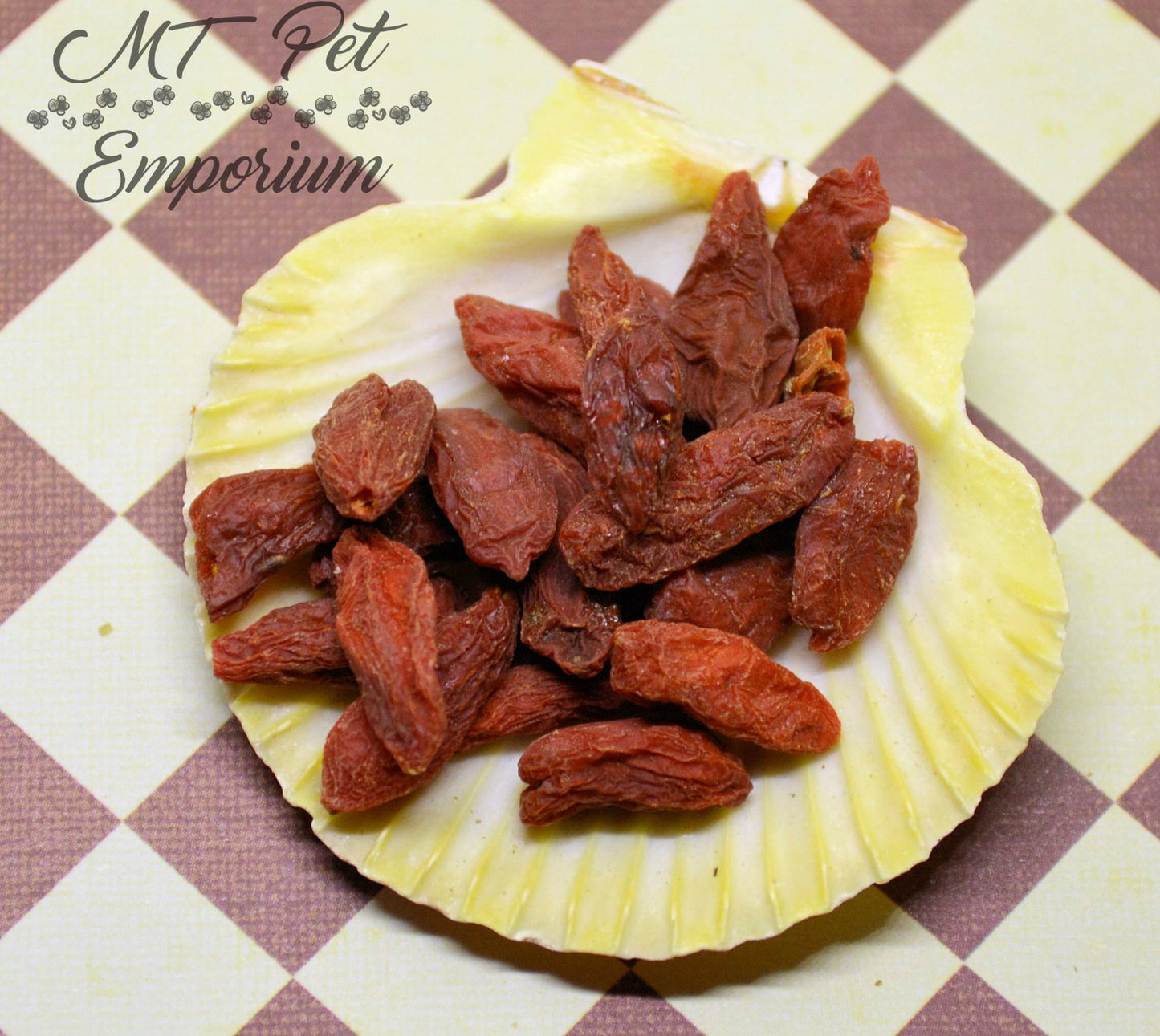 Sun-Dried Goji Berries ORGANIC - Hermit Crab Food